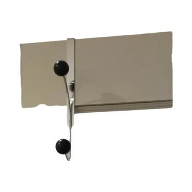 Imagem de Gancho De Ferro Reforçado Para Pendurar Na Porta, Suporte Para Casacos