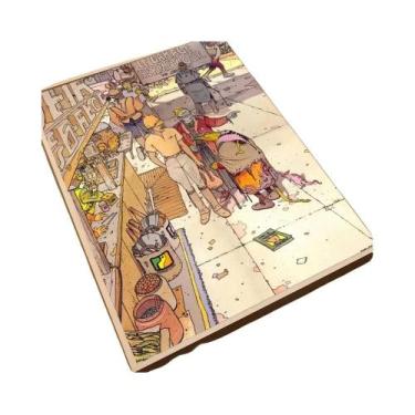 Imagem de Pôster Vintage De Arte Em Tela De Anime E Videogame Retro Moebius, Ade