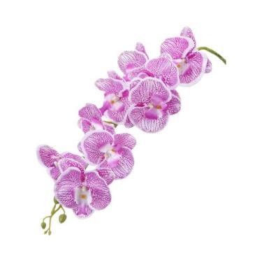 Imagem de Orquídea Borboleta Artificial Phalaenopsis: Flores Artificiais Para De