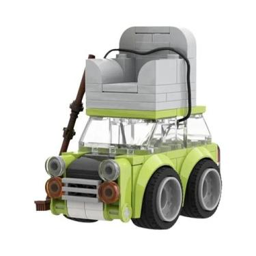 Imagem de Carro Do Mr. Bean Com Sofá, Brinquedos De Blocos De Montar Criativos C