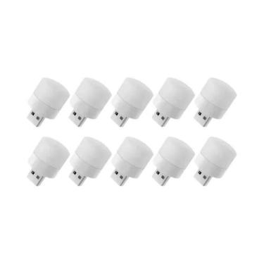 Imagem de Luminária De Mesa LED Mini USB Branco Quente Com Proteção Ocular Para 