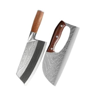 Imagem de Faca De Cozinha Multifuncional De 7,8 Polegadas, Faca De Açougueiro Pa