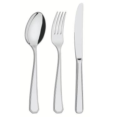 Imagem de Faqueiro Tramontina Sonata Em Aço Inox Acabamento Brilho Sem Estojo 101 Peças 66912410