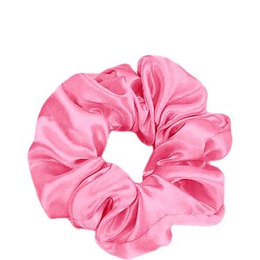 Imagem de Nobrand - Scrunchie Xuxinha De Cetim Rosa Chiclete