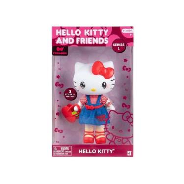 Imagem de Boneca Articulada Hello Kitty De 20Cm Acessórios Hello Kitty