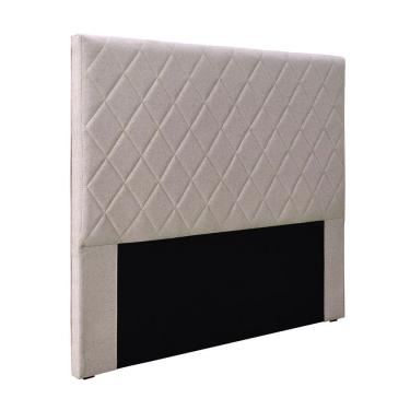 Imagem de Cabeceira Cama Box Casal King 195cm Tina Linho Rústico - Loja Sheep