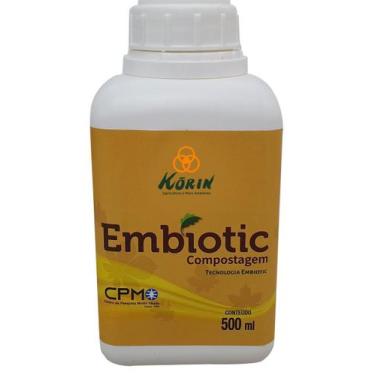 Imagem de Acelerador de Compostagem EMBIOTIC Korin - KORIN SEMENTES, 500ml