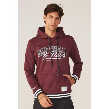 Imagem de Moletom Mitchell & Ness Fechado com Capuz Branded Masculino-Masculino