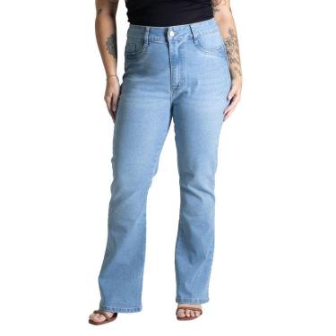 Imagem de Calça Jeans Sawary Plus Size Petit - 281143 - Azul claro 52-Feminino