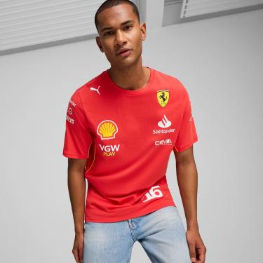 Imagem de Camiseta Puma Scuderia Ferrari Leclerc Masculina-Masculino