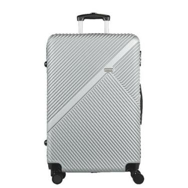 Imagem de Mala de Viagem Grande com Rodas 360 Travel One Cross II - Prata, Prata