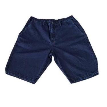 Imagem de Bermuda Masculina Jeans Jamer 1/2 Elástico Plus Size-Masculino