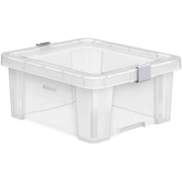 Imagem de Caixa Organizadora 17L Transparente Basic - Tramontina