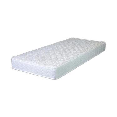 Imagem de Colchão Solteiro Espuma D33 Orthocrin Turquesa 78x188x18 Medida Especi
