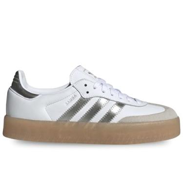 Imagem de adidas Sapatos femininos Sambae, Prata metálica branca, 35