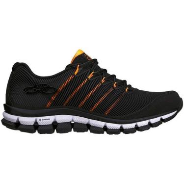 Imagem de Tênis Olympikus Dynamic - Masculino - Preto-Laranja, 44