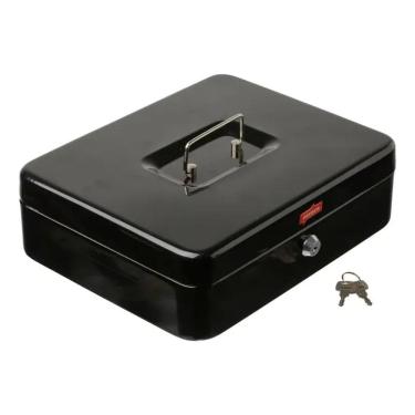 Imagem de Cofre Caixa Seguranca Com Organziador 30x24x9cm Preto