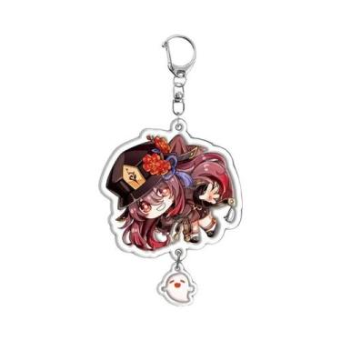 Imagem de Chaveiro Acrílico Fofo De Desenho Animado Raiden Shogun Yae Miko Nahid