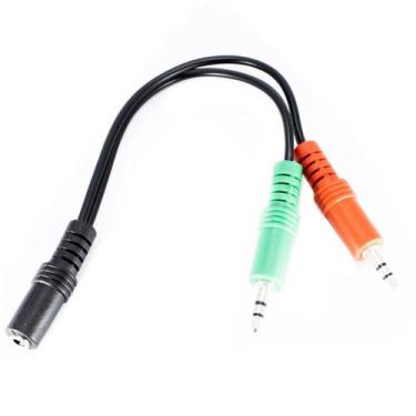 Imagem de Cabo P2 Estéreo X J2 4c 15cm Nwt