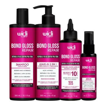 Imagem de Kit Widi Care Bond Gloss Repair com 4 produtos