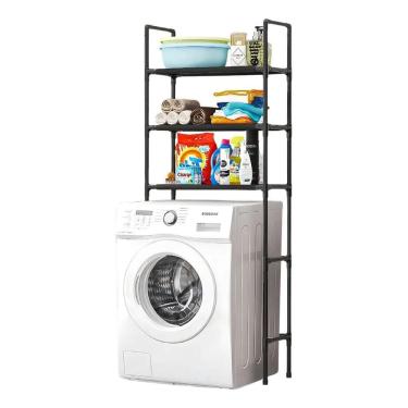 Imagem de Suporte Multiuso para Lavanderia Preto - N248764-7 - Quanhe