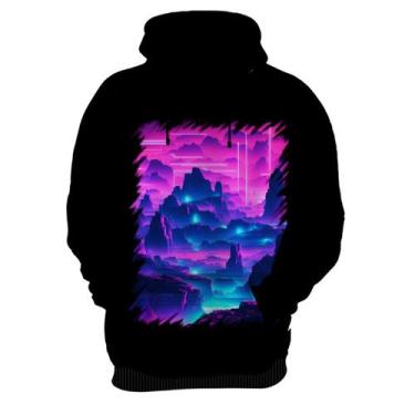 Imagem de Blusa de Frio Landscape Futuro Vaporwave 4 - Kasubeck Store®, M