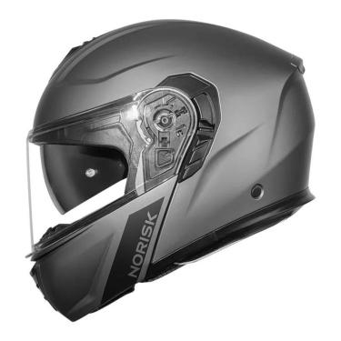 Imagem de Capacete Norisk Vortex Monocolor Cinza Titanium-Masculino
