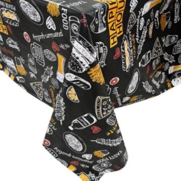 Imagem de Kit 10 Toalha De Mesa Quadrada Térmica Restaurante Bistrô Bares Lancho