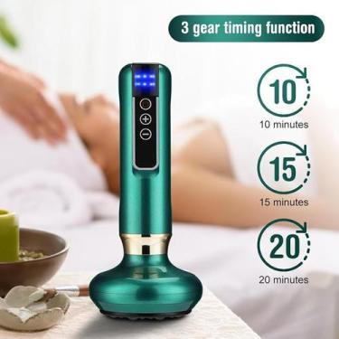 Imagem de Ultra Ventosa terapia Elétrica Vácuo Massageadora Guasha Estética - Pr
