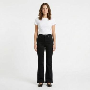 Imagem de Calça Preta Brim Feminina Ouzzare Conforto o Dia Todo ZZ80522-Feminino