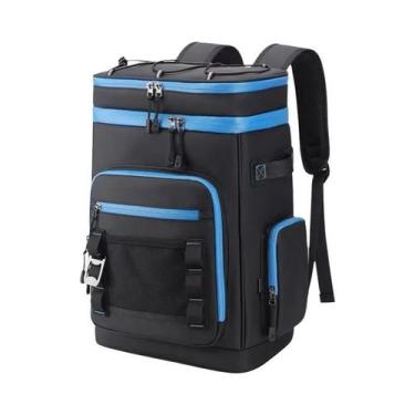 Imagem de Mochila Térmica Grande Impermeável 30L Durável Para Alimentos E Almoço