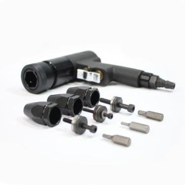 Imagem de Rebitadeira Pneumática 5h m4 m5 m6 hj-7112 Pró Euro, U, UNICA