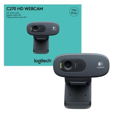 Imagem de Webcam Logitech C270 HD 720P 960000694 0916