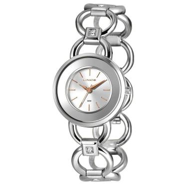 Imagem de Relógio Feminino Grace Lince Prata LRM4791L31 S1SX-Feminino