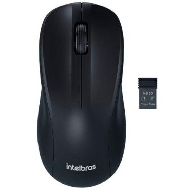 Imagem de Mouse Sem fio MSI 50 Sensor Óptico 3 Botões Intelbras