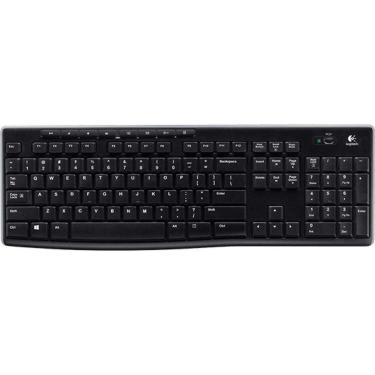 Imagem de Teclado sem fio Logitech K270 com Teclas de Mídia de Fácil Acesso, Conexão USB, Pilhas...