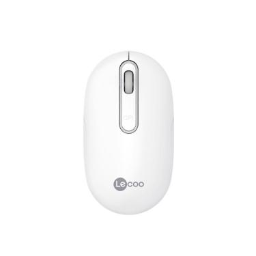 Imagem de Mouse sem Fio Lecoo WS207 - 2.4GHz - 1600dpi - Branco - WS207WH