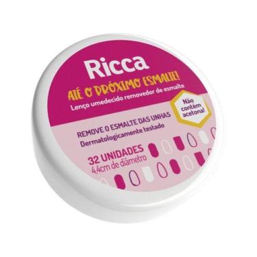 Imagem de Removedor de Esmalte Lenço - Ricca, 32 Unidades