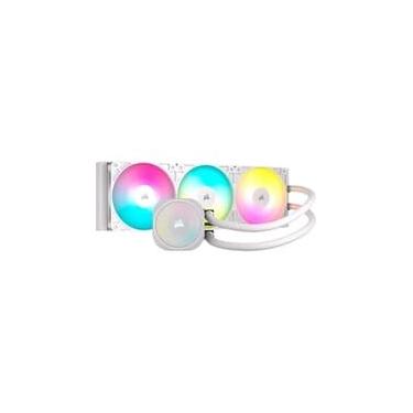 Imagem de Water Cooler Corsair NAUTILUS 360, ARGB, 360mm, AMD e Intel, Branco - CW-9060095-WW