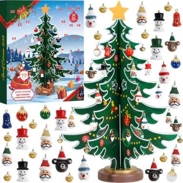 Imagem de Calendário do Advento GiftHarbor 2024 e Natal com 36 enfeites