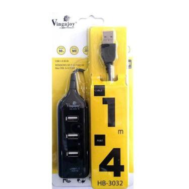 Imagem de Hub USB 4 em 1 - Hi-speed