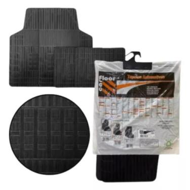 Imagem de Tapete Car Floor Preto Universal Grupo 2 - 4 Peças