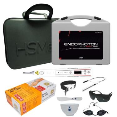 Imagem de Equipamento Endophoton Lite 660nm 808nm KLD Laser Cubeta Espátula Male