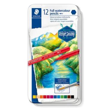Imagem de Lápis de Cor Integral Staedtler Aquarela Journey 12 Cores