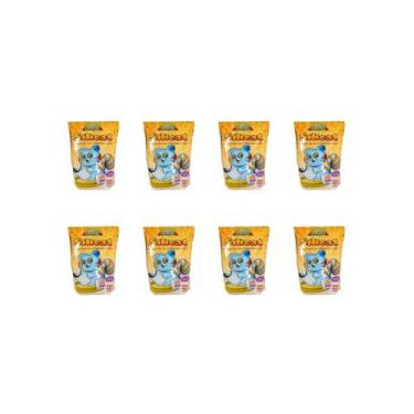 Imagem de Kit Areia Higiênica para Gatos Sílica 8 pacotes de 1,6 - SILICAT - Fer