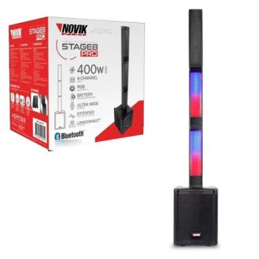 Imagem de Sistema De Som Portátil Com Bateria Stage 8 Pro Novik Neo - SOMECO