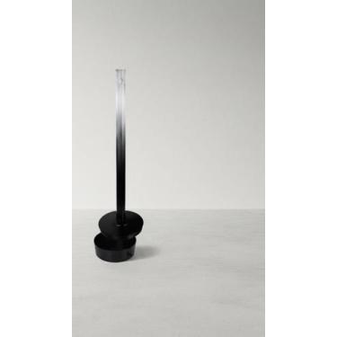 Imagem de Cinzeiro de Chão Grande Preto Alumínio 90cm - Congratulations Store