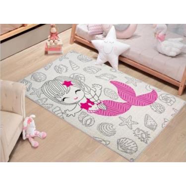 Imagem de Tapete infantil andino Lancer 1,00 m x 1,50 m pelos baixo e macio ., i