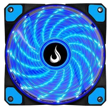 Imagem de Cooler Fan Rise Mode Wind W1 120mm Led Azul Preto - RM-WN-01-BB