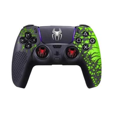 Imagem de Capa De Silicone Para Controle PS5 DualSense Com Proteção Antiderrapan
